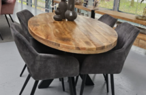 Mangohouten Eettafel Tulsa Ovaal 210×100 cm Mahom van Mangohoutonline.nl